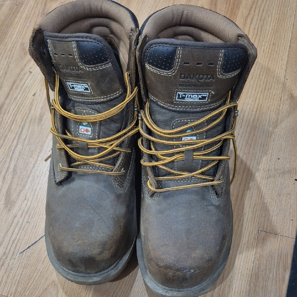 Dakota Brown Leather Work Boots